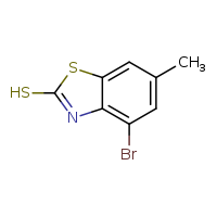 4-bromo-6-methyl-1,3-benzothiazole-2-thiol