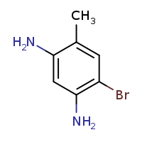 4-bromo-6-methylbenzene-1,3-diamine