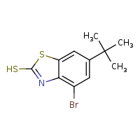4-bromo-6-tert-butyl-1,3-benzothiazole-2-thiol