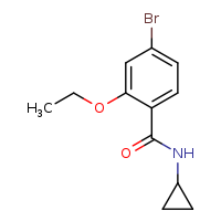 4-bromo-N-cyclopropyl-2-ethoxybenzamide