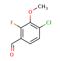 4-chloro-2-fluoro-3-methoxybenzaldehyde