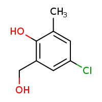 4-chloro-2-(hydroxymethyl)-6-methylphenol