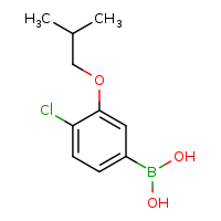 4-chloro-3-(2-methylpropoxy)phenylboronic acid