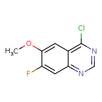 4-chloro-7-fluoro-6-methoxyquinazoline