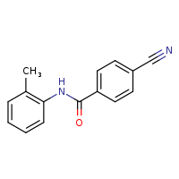 4-cyano-N-(2-methylphenyl)benzamide