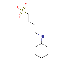 4-(cyclohexylamino)butane-1-sulfonic acid