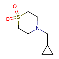 4-(cyclopropylmethyl)-1??-thiomorpholine-1,1-dione