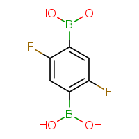 4-(dihydroxyboranyl)-2,5-difluorophenylboronic acid