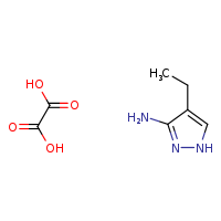 4-ethyl-1H-pyrazol-3-amine; oxalic acid