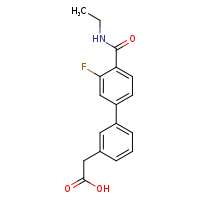 [4'-(ethylcarbamoyl)-3'-fluoro-[1,1'-biphenyl]-3-yl]acetic acid