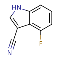 4-fluoro-1H-indole-3-carbonitrile