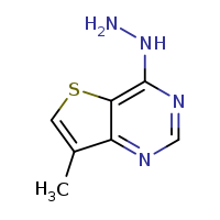4-hydrazinyl-7-methylthieno[3,2-d]pyrimidine