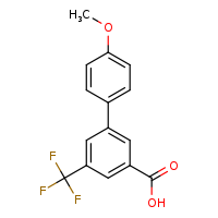 4'-methoxy-5-(trifluoromethyl)-[1,1'-biphenyl]-3-carboxylic acid