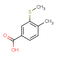 4-methyl-3-(methylsulfanyl)benzoic acid