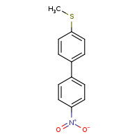 4-(methylsulfanyl)-4'-nitro-1,1'-biphenyl