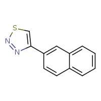 4-(naphthalen-2-yl)-1,2,3-thiadiazole