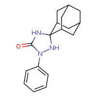 4'-phenylspiro[adamantane-2,2'-[1,3,4]triazolidin]-5'-one