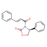 (4S)-4-phenyl-3-(3-phenylprop-2-enoyl)-1,3-oxazolidin-2-one