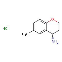 (4S)-6-methyl-3,4-dihydro-2H-1-benzopyran-4-amine hydrochloride