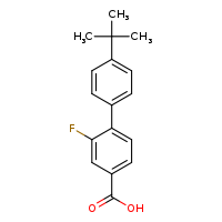 4'-tert-butyl-2-fluoro-[1,1'-biphenyl]-4-carboxylic acid