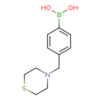 4-(thiomorpholin-4-ylmethyl)phenylboronic acid