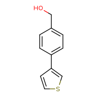 [4-(thiophen-3-yl)phenyl]methanol