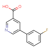 5-(3-fluorophenyl)pyridine-3-carboxylic acid