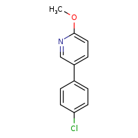 5-(4-chlorophenyl)-2-methoxypyridine