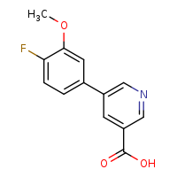 5-(4-fluoro-3-methoxyphenyl)pyridine-3-carboxylic acid