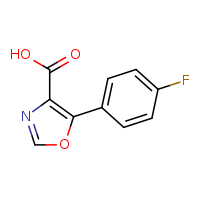 5-(4-fluorophenyl)-1,3-oxazole-4-carboxylic acid