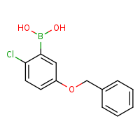 5-(benzyloxy)-2-chlorophenylboronic acid