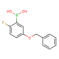 5-(benzyloxy)-2-fluorophenylboronic acid