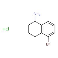 5-bromo-1,2,3,4-tetrahydronaphthalen-1-amine hydrochloride