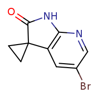 5'-bromo-1'H-spiro[cyclopropane-1,3'-pyrrolo[2,3-b]pyridin]-2'-one