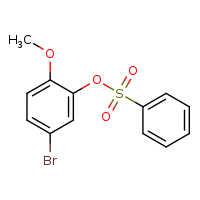 5-bromo-2-methoxyphenyl benzenesulfonate