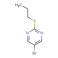 5-bromo-2-(propylsulfanyl)pyrimidine