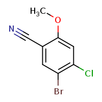 5-bromo-4-chloro-2-methoxybenzonitrile