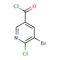 5-bromo-6-chloropyridine-3-carbonyl chloride