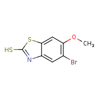 5-bromo-6-methoxy-1,3-benzothiazole-2-thiol