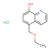5-(ethoxymethyl)quinolin-8-ol hydrochloride