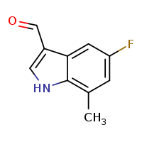 5-fluoro-7-methyl-1H-indole-3-carbaldehyde