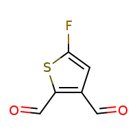 5-fluorothiophene-2,3-dicarbaldehyde