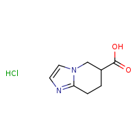 5H,6H,7H,8H-imidazo[1,2-a]pyridine-6-carboxylic acid hydrochloride