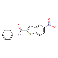 5-nitro-N-phenyl-1-benzothiophene-2-carboxamide