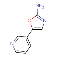 5-(pyridin-3-yl)-1,3-oxazol-2-amine