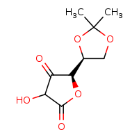 (5R)-5-[(4S)-2,2-dimethyl-1,3-dioxolan-4-yl]-3-hydroxyoxolane-2,4-dione