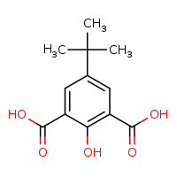 5-tert-butyl-2-hydroxybenzene-1,3-dicarboxylic acid
