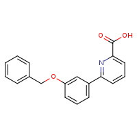 6-[3-(benzyloxy)phenyl]pyridine-2-carboxylic acid