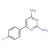 6-(4-fluorophenyl)pyrimidine-2,4-diamine