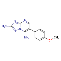 6-(4-methoxyphenyl)-[1,2,4]triazolo[1,5-a]pyrimidine-2,7-diamine